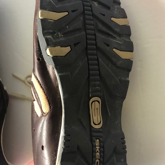 SKECHERS BROWN SNEAKERS SIZE 7.5 - Picture 5 of 9